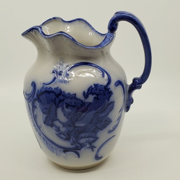Vintage Ironstone Staffordshire England Pitcher
